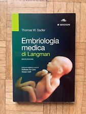 Embriologia medica langman usato  Udine