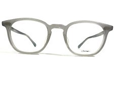 Sama Eyeglasses Frames PHILIPPE M-GRY/HRN Clear Grey Square Full Rim 48-22-145 gebraucht kaufen  Versand nach Switzerland