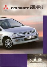 Prospekt / Brochure Mitsubishi Space Wagon 10/1998, usado comprar usado  Enviando para Brazil