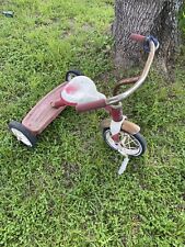Vintage Radio Flyer Tricycle Retro Red with Rubber Tires, Bell, used for sale  Shipping to South Africa