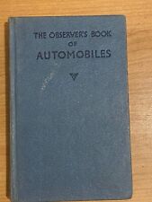 observers book of automobiles for sale  UK