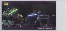 Used, 2009 Topps Star Wars: The Clone Wars Widevision Season 2 Preview Card #PV-1 d8k for sale  Shipping to South Africa