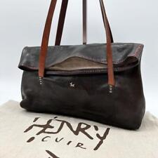 Henry cuir handbag d'occasion  Expédié en Belgium
