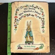 Libro de colección The Bunny Who Wanted a Friend 1966 - Golden Press Inc. NY segunda mano  Embacar hacia Argentina