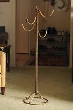 Used, Gilded Rope Brass Hat Rack, Coat Rack, Vintage Beauty for sale  Shipping to South Africa