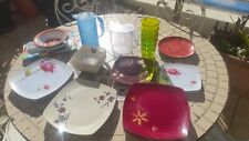 Assiettes table melamine d'occasion  Canet-en-Roussillon