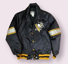 Vintage Pittsburgh Penguins NHL Shain Varsity Satin Jacket na sprzedaż  PL