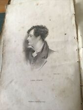 Antique print 1824 for sale  BECCLES