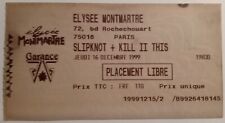 Ticket concert slipknot d'occasion  Maisons-Alfort