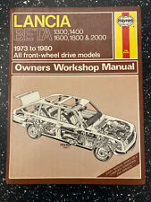 Haynes manual lancia for sale  GLENROTHES