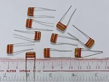 10 pieces PHILIPS Mullard 10000pF 10nF 0.01uF 250V tropical fish tone capacitor for sale  Shipping to South Africa
