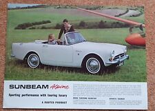 Sunbeam alpine single for sale  ROYSTON