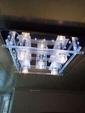 Deckenlampe 50x50cm kristall gebraucht kaufen  Hambühren