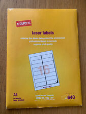 a4 labels for sale  COLCHESTER