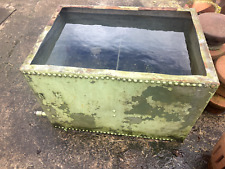 Galvanised riveted tank for sale  CHORLEY