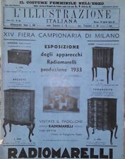 Illustrazione italiana 1933 usato  Parma