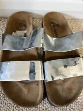Biocomfort sandals silver for sale  LEICESTER