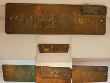 Ancienne plaque signalisation d'occasion  Fécamp