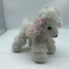 Usado, Orelhas rosa bicho de pelúcia branco para cachorro Aurora Curly Poodle comprar usado  Enviando para Brazil