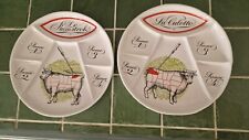 Lot assiettes porcelaine d'occasion  Coulommiers