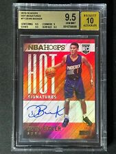 2015 NBA Hoops Hot Signatures Rookie RC Auto Devin Booker #71 BGS 9.5 GEM ESTADO PERFEITO, usado comprar usado  Enviando para Brazil