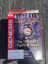 Used, Ultimate Mortal Kombat 3 (Sega Genesis CIB Authentic Game Tested Working for sale  Shipping to South Africa