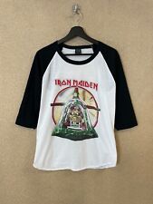 Usado, Camiseta Raglán Vintage Iron Maiden Logo Años 80 - M segunda mano  Embacar hacia Argentina
