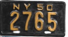 ny motorcycle license plate for sale  Roscoe