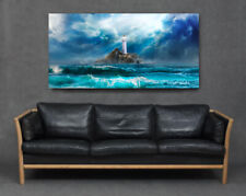 Lighthouse sea storm for sale  STOCKPORT