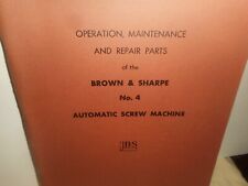 Brown sharpe automatic for sale  Pawtucket