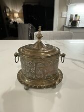 Antique moroccan brass for sale  Chesterfield