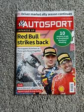 Autosport magazine april for sale  WALSALL