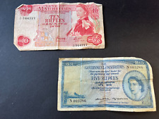 Mauritius banknotes 10rp for sale  POOLE