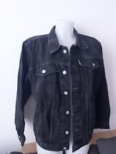 Veste jean noir d'occasion  Wattrelos