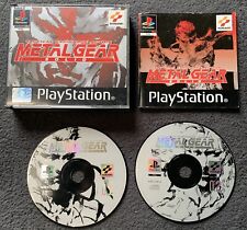 Used, Metal Gear Solid PS1 PlayStation One With Inserts for sale  Shipping to South Africa