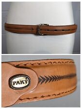 Paky leather belt for sale  DURHAM