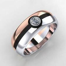 Two Tone Silver Rose Gold Pokemon Zicon Ball Ring Cosplay Costume Jewelry Gifts til salgs  Frakt til Norway