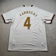Usado, Camisa Arsenal Grande Branca Kit Fora 2007 2008 Nike Jersey Cesc Fabregas comprar usado  Enviando para Brazil