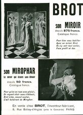 Publicité ancienne miroir d'occasion  France