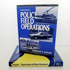 Supervisão de Pessoal Policial 5ª e Operações de Campo Policial 4ª Ed. Capas duras comprar usado  Enviando para Brazil