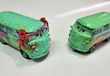 Disney Pixar Cars 2 Fillmore VW Volkswagen Van Pit Crew Hippie Peace   for sale  Shipping to United Kingdom