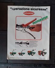 Goldoni motorstop pubblicità usato  Brescia