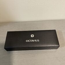 Caneta esferográfica italiana Octavius preta tinta preta luxo texturizada nova na caixa comprar usado  Enviando para Brazil