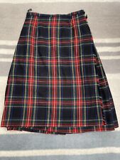 knee length tartan skirt for sale  LIVINGSTON