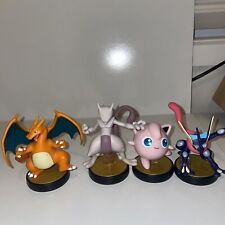 Lote Pokémon Amiibo - Mewtwo, Jigglypuff, Greninja, Charizard - Nintendo Bulk comprar usado  Enviando para Brazil