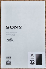 Reproductor de MP3 Sony NW-A306 32 GB Android 12 modelo japonés genuino (Negro) segunda mano  Embacar hacia Argentina