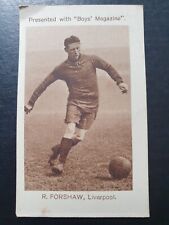 Card forshaw liverpool for sale  ST. NEOTS