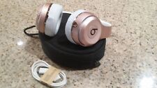 Usado, Fone de ouvido Beats by Dr. Dre solo 3.0 sem fio Bluetooth no ouvido ouro rosa comprar usado  Enviando para Brazil