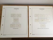 WESTMINSTER 'GREAT BRITAIN COLLECTION' STAMP ALBUM PAGES - CHOOSE YEAR SET, used for sale  Shipping to South Africa