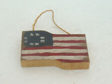 American wooden flag for sale  Aurora